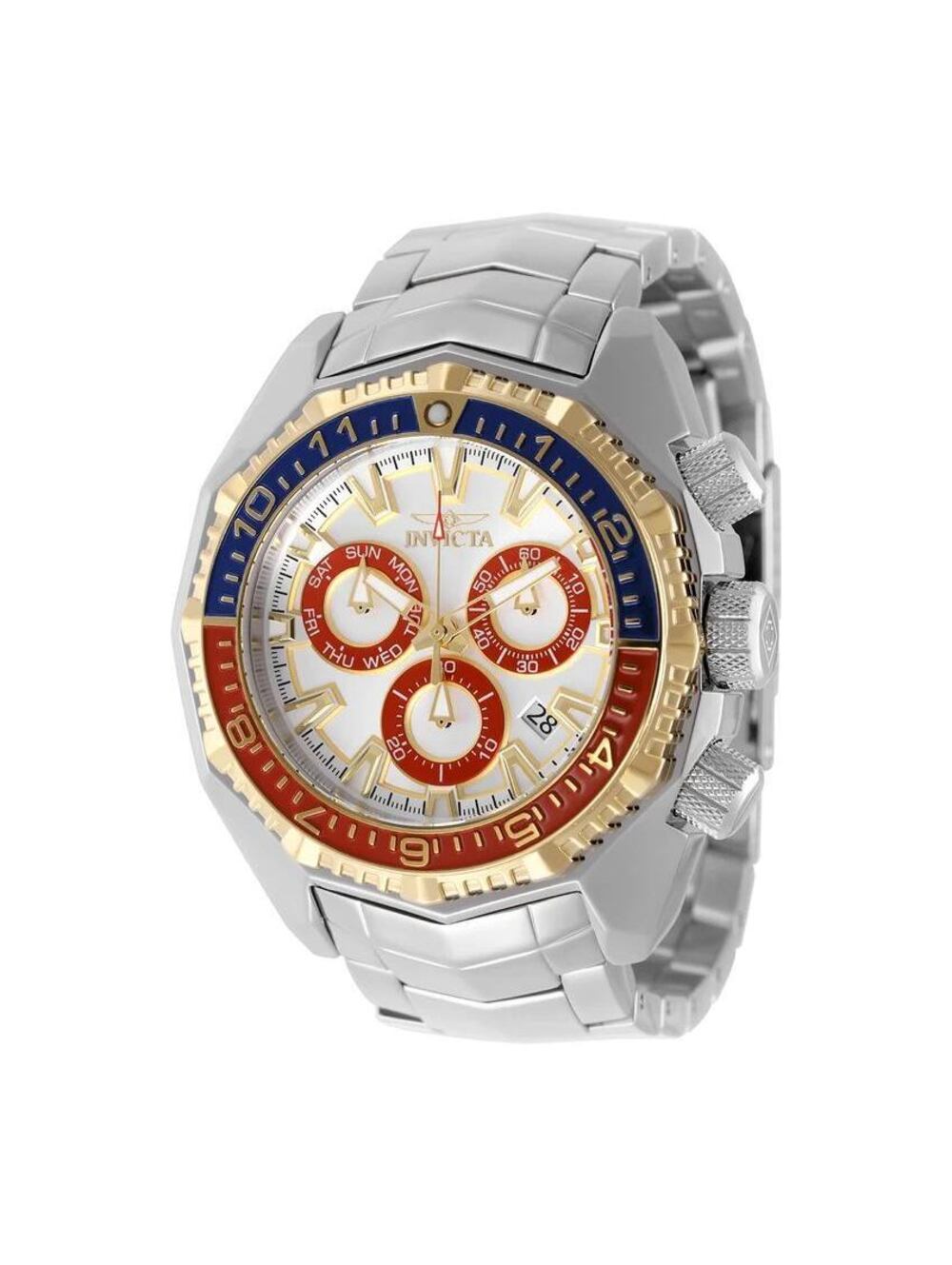 Invicta Akula Kromo Z Swiss Ronda Z60 Caliber Men's Watch - 55mm. Steel (49637)